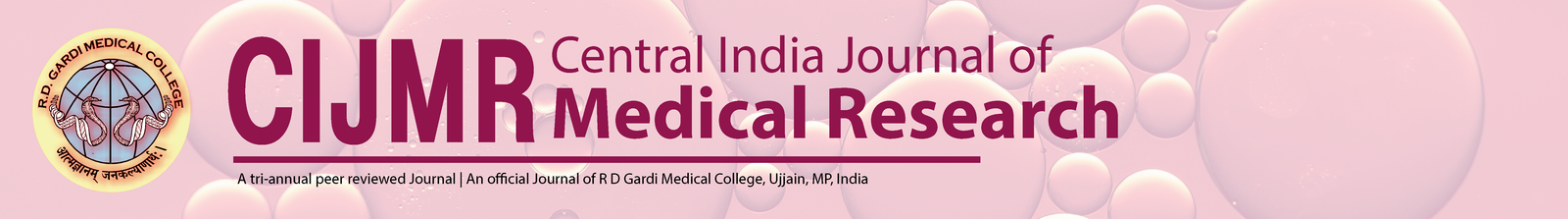 Central India Journal of Medical Research